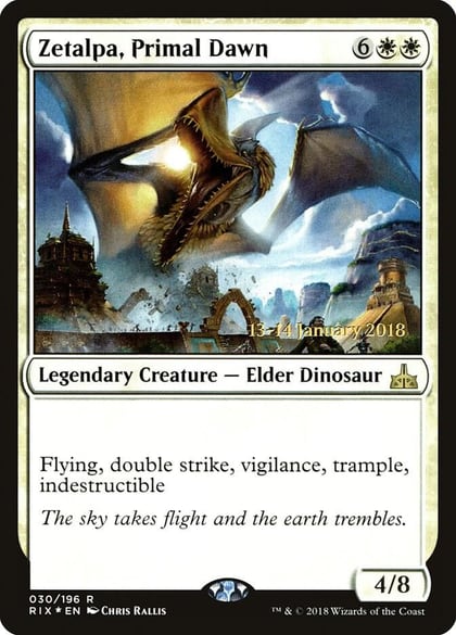 Zetalpa, Primal Dawn, Prerelease Cards 30