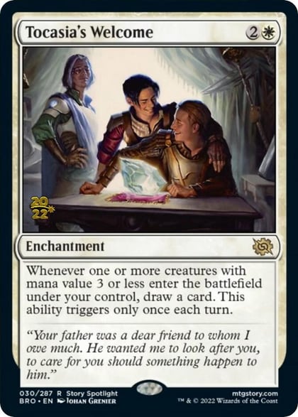 Tocasia's Welcome, Prerelease Cards 30