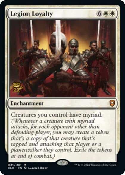 Legion Loyalty, Prerelease Cards 31
