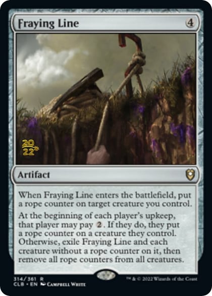 Fraying Line, Prerelease Cards 314