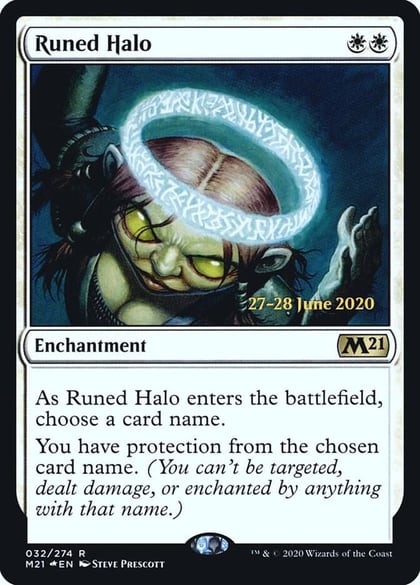 Runed Halo, Prerelease Cards 32
