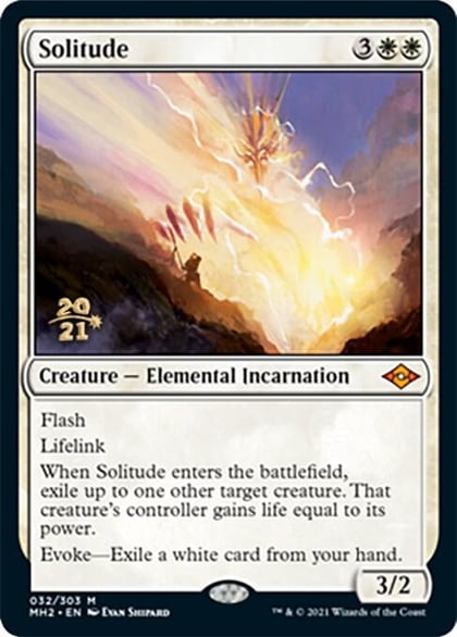 Solitude, Prerelease Cards 32