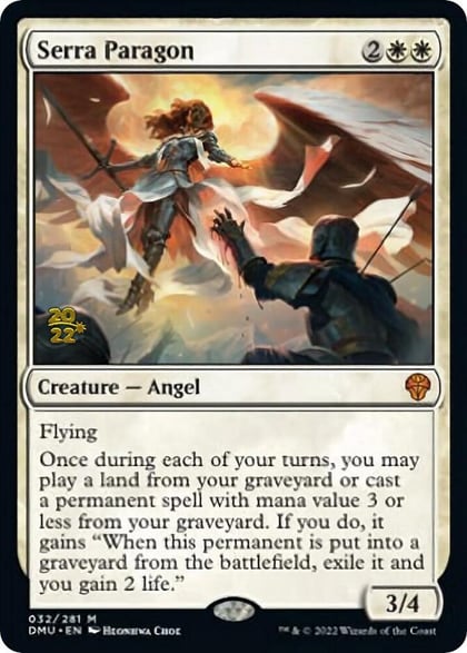 Serra Paragon, Prerelease Cards 32