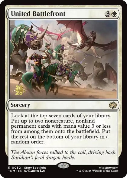 United Battlefront, Prerelease Cards 32