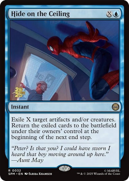 Hide on the Ceiling, Prerelease Cards 32