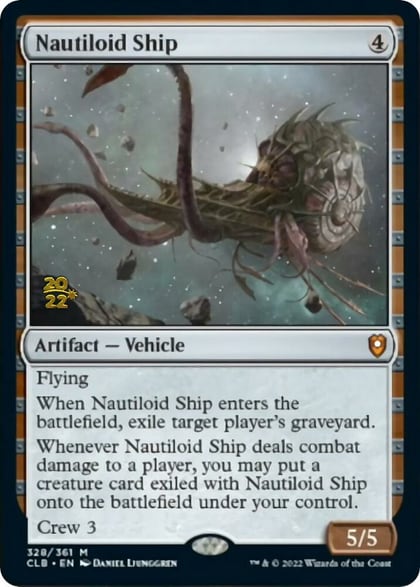 Nautiloid Ship, Prerelease Cards 328