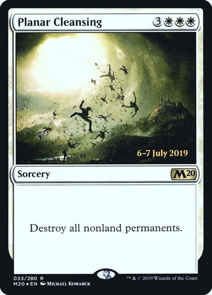 Planar Cleansing, Prerelease Cards 33