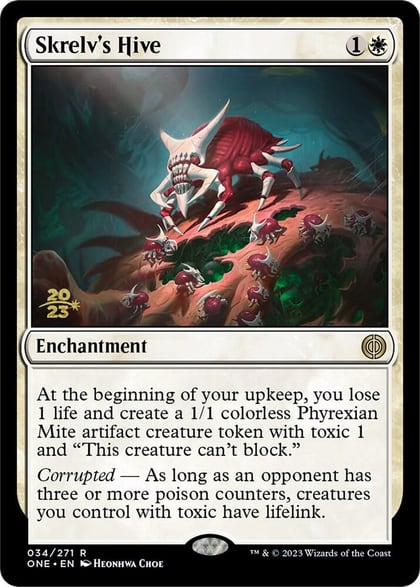 Skrelv's Hive, Prerelease Cards 34