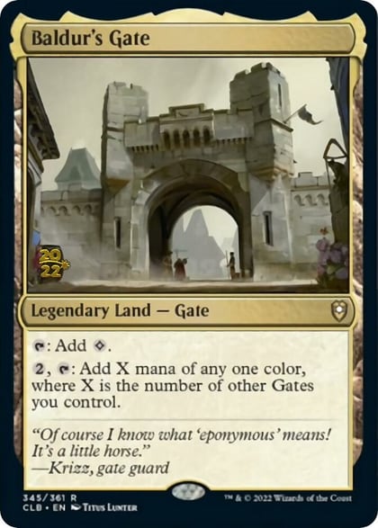 Baldur's Gate, Prerelease Cards 345
