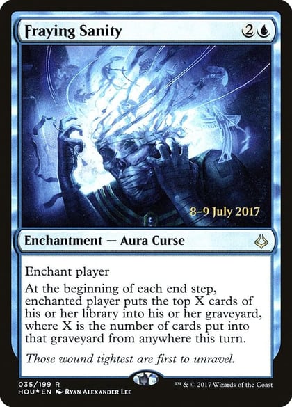 Fraying Sanity, Prerelease Cards 35