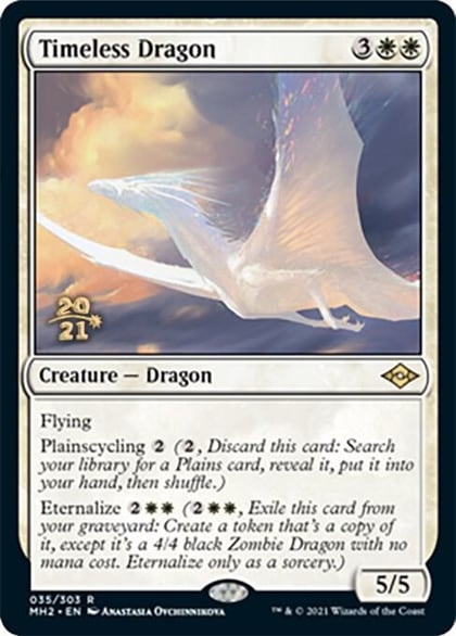 Timeless Dragon, Prerelease Cards 35