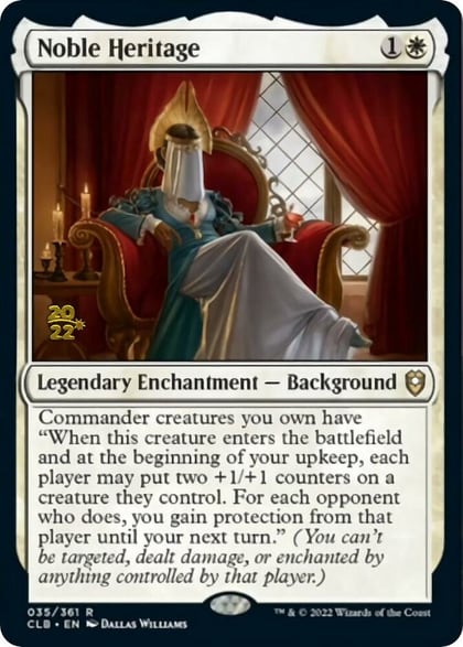 Noble Heritage, Prerelease Cards 35