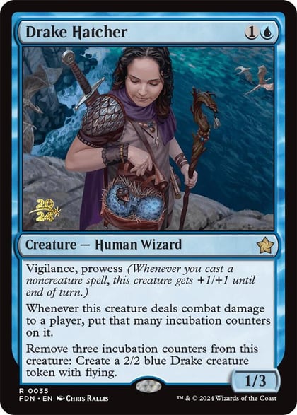 Drake Hatcher, Prerelease Cards 35