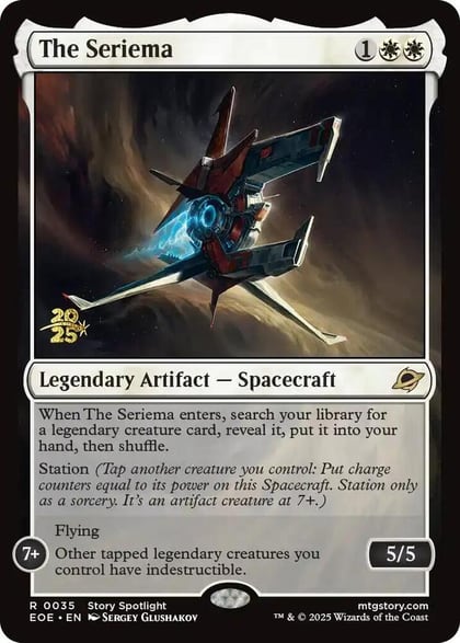 The Seriema, Prerelease Cards 35