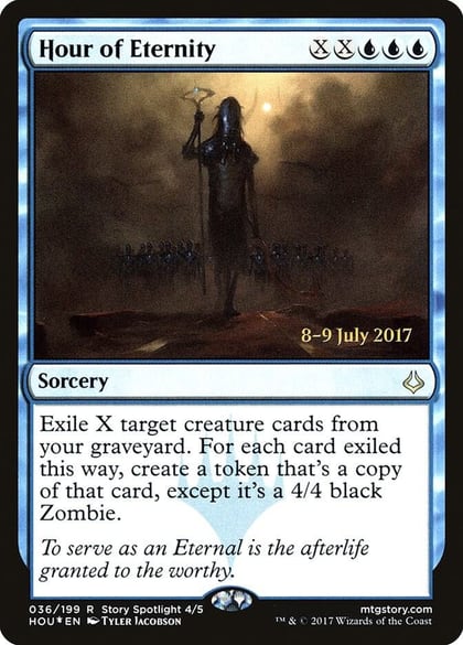 Hour of Eternity, Prerelease Cards 36