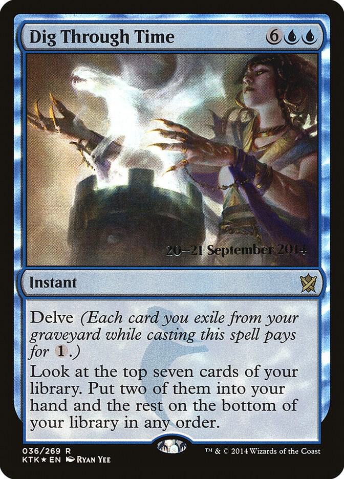 Dig Through Time, Prerelease Cards 36