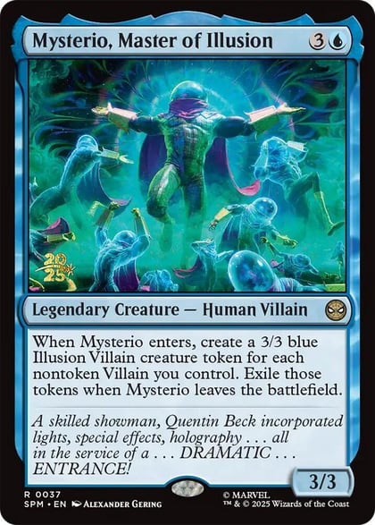 Mysterio, Master of Illusion, Prerelease Cards 37