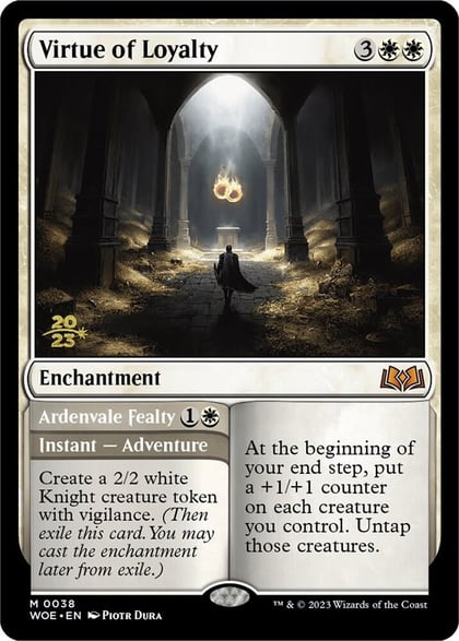 Virtue of Loyalty, Prerelease Cards 38