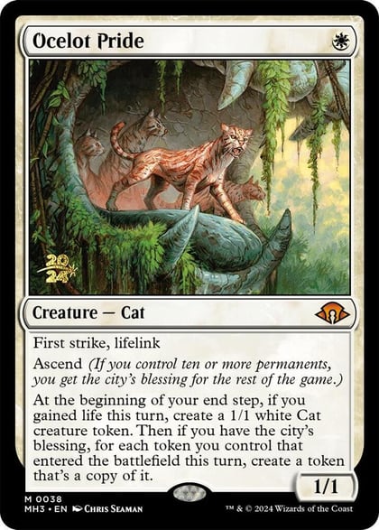 Ocelot Pride, Prerelease Cards 38