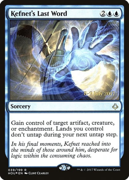 Kefnet's Last Word, Prerelease Cards 39
