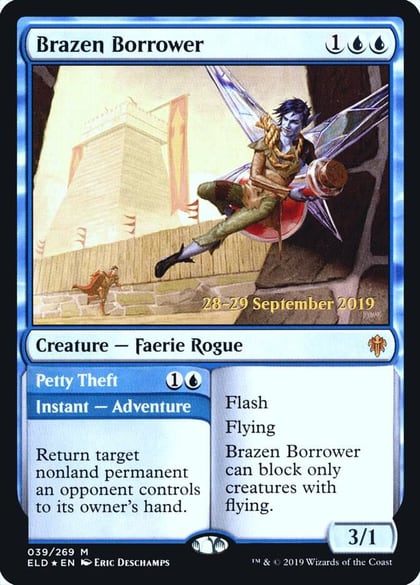 Brazen Borrower, Prerelease Cards 39