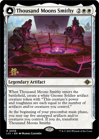 Thousand Moons Smithy, Prerelease Cards 39