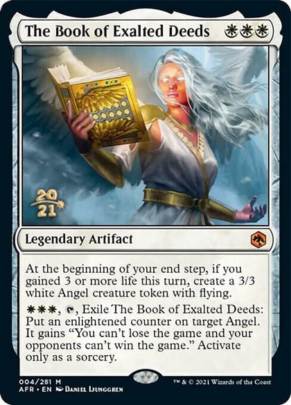 The Book of Exalted Deeds, Prerelease Cards 4