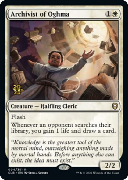 Archivist of Oghma, Prerelease Cards 4