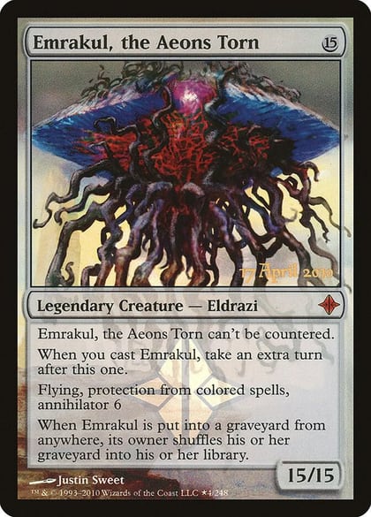 Emrakul, the Aeons Torn, Prerelease Cards 4
