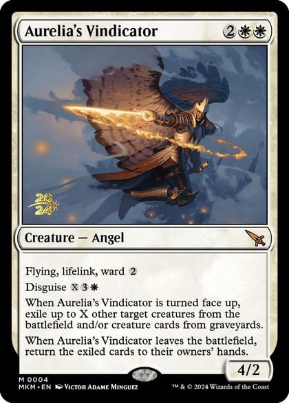 Aurelia's Vindicator, Prerelease Cards 4