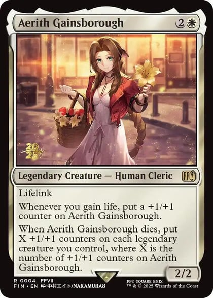 Aerith Gainsborough, Prerelease Cards 4