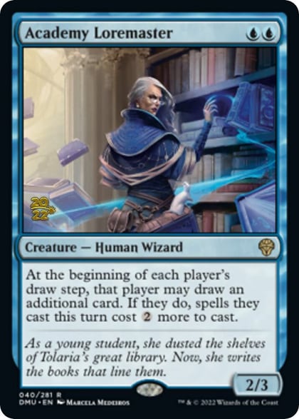 Academy Loremaster, Prerelease Cards 40