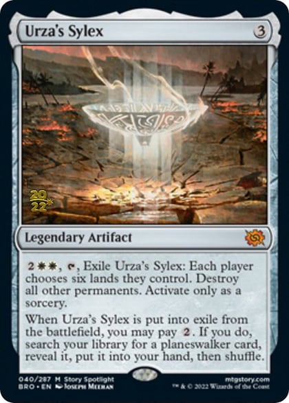 Urza's Sylex, Prerelease Cards 40