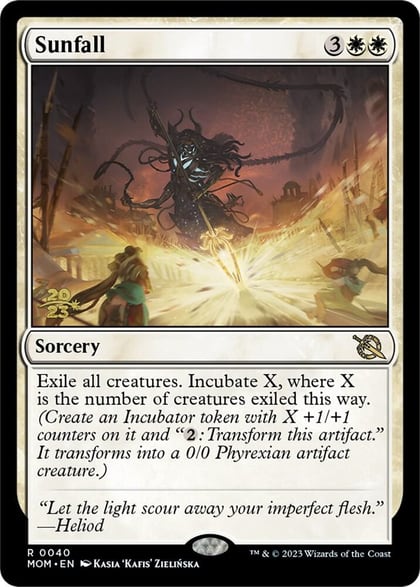 Sunfall, Prerelease Cards 40