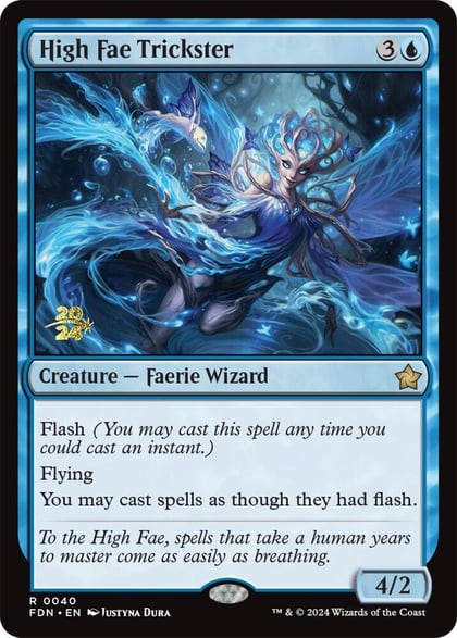 High Fae Trickster, Prerelease Cards 40