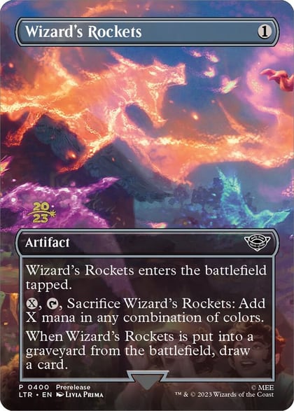 Wizard's Rockets, Prerelease Cards 400