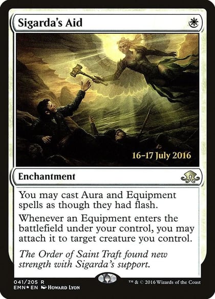 Sigarda's Aid, Prerelease Cards 41