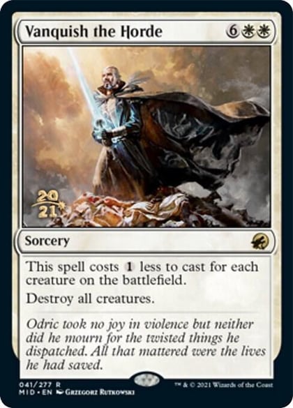 Vanquish the Horde, Prerelease Cards 41