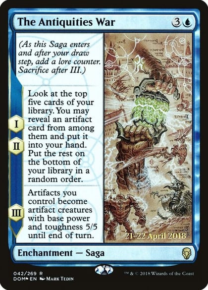 The Antiquities War, Prerelease Cards 42