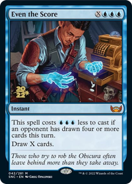 Even the Score, Prerelease Cards 42