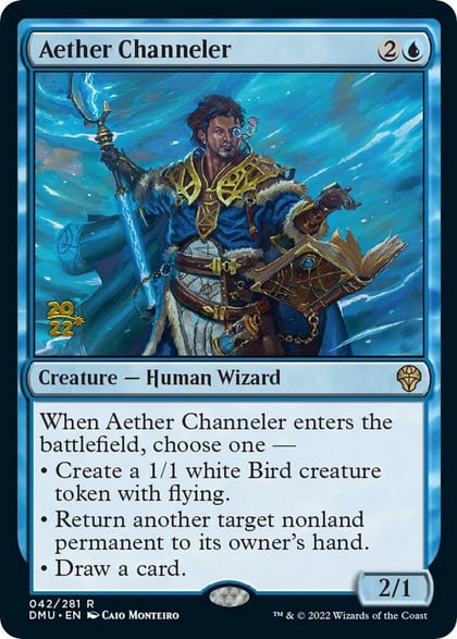 Aether Channeler, Prerelease Cards 42