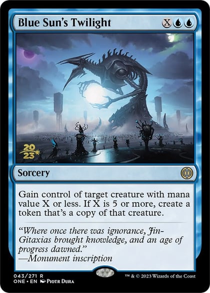 Blue Sun's Twilight, Prerelease Cards 43