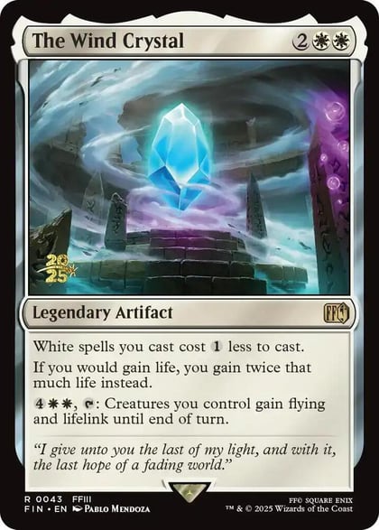 The Wind Crystal, Prerelease Cards 43