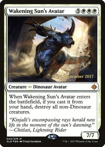 Wakening Sun's Avatar, Prerelease Cards 44