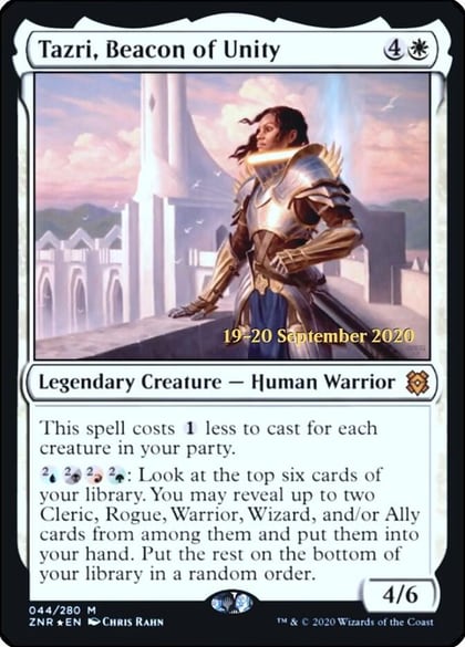 Tazri, Beacon of Unity, Prerelease Cards 44