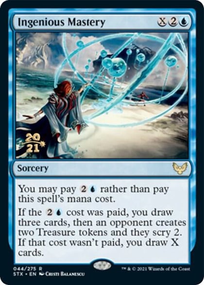Ingenious Mastery, Prerelease Cards 44