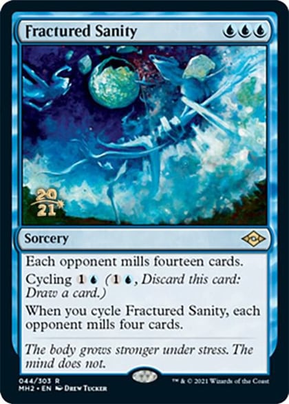 Fractured Sanity, Prerelease Cards 44