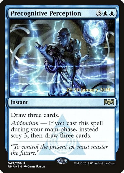 Precognitive Perception, Prerelease Cards 45