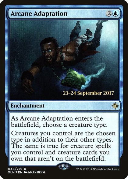 Arcane Adaptation, Prerelease Cards 46