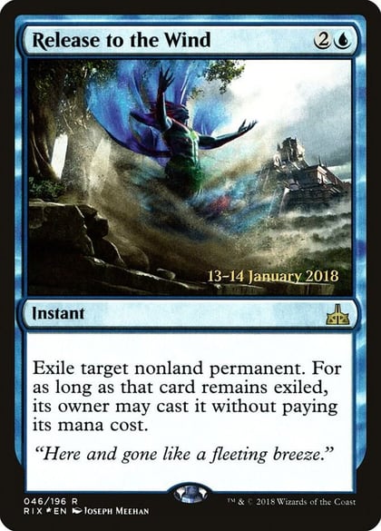 Release to the Wind, Prerelease Cards 46